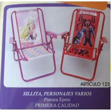 SILLITA METAL PERSONAJES   123