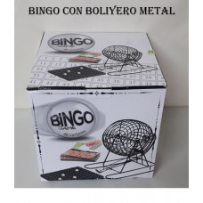 BINGO BOLILLERO METAL 48 CARTONES   53310