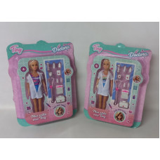 MUÑECA TINY DOCTORA C/ACC EN BLISTER  32X41CM  54921