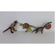DINOSAURIO DE GOMA MIXEADO 20CM 55187