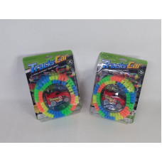 AUTO A PILA CON LUCES + PISTA 28X19X6CM 52514