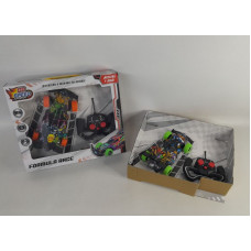 AUTO F1 GRAFFITI CON LUCES RADIO CONTROL 31X26X8CM 55214