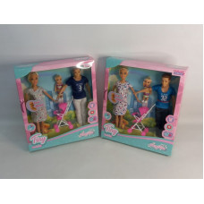 MU?ECA TINY EMBARAZADA Y SU FAMILIA 32X26X5CM 53866