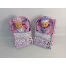 BEBOTE TINY MOCHILA, MANTITA Y SONIDO 17X10X8CM 53721