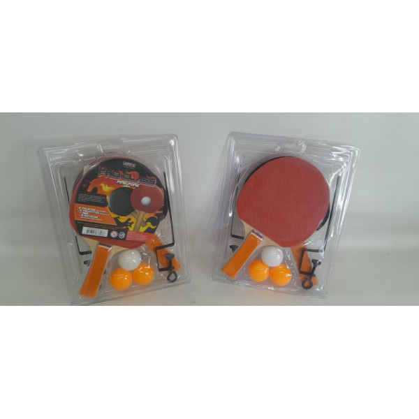 PALETA DE PING-PONG X2 CON ACCESORIO 906-009