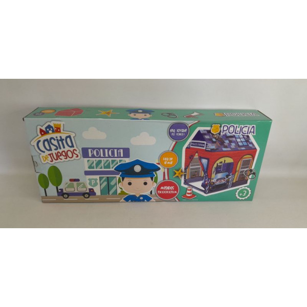 CASITA DE JUEGOS POLICIA 75X100X105CM 405-0061