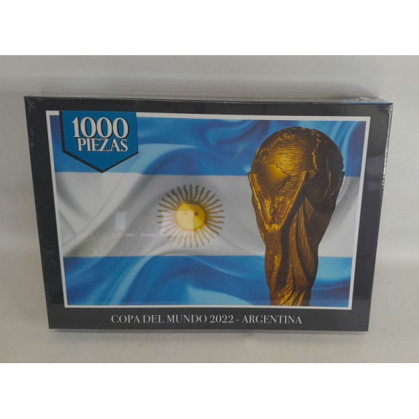 ROMPECABEZAS COPA DEL MUNDO 2022 1000PZAS 75X50CM 810-0121