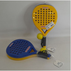 PALETA TENIS X2 CON PELOTA 40X21CM 906-0015