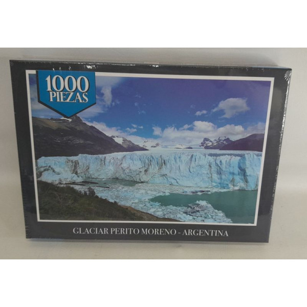 ROMPECABEZAS GLACIAR PERITO MORENO 1000PZAS 75X50CM 810-0129
