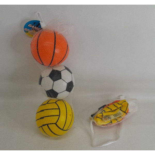 PELOTA X3 EN RED 970-0093