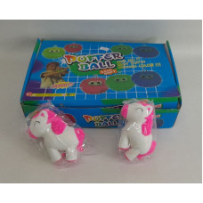 SQUISHY UNICORNIO BLANCO/ROSA 12CM 150-0040