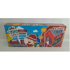 CASITA DE JUEGOS BOMBERO 75X100X105CM 405-0039