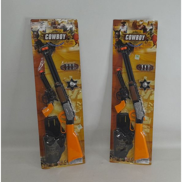 SET COWBOY ESCOPETA/PISTOLA + ACCESORIOS 50CM 650-0095