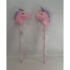 UNICORNIO CON PALO Y SONIDO 80CM 140-0015