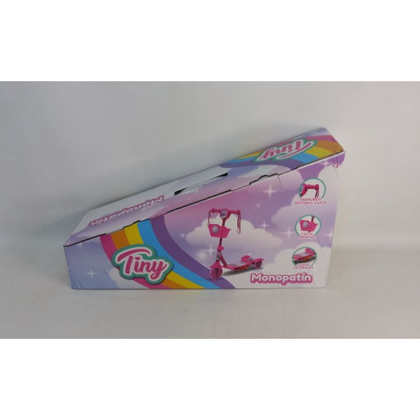 MONOPATIN 3RUEDAS C/LUCES Y SONIDO TINY 10106