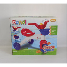 TRICICLO JUNION RIDER CON CANASTO 3000