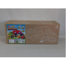 CAMION TRANSPORTER + DOS COCHES Y RAMPA 3115