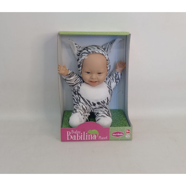 BABY BABILINA PLANET TRAJE ZEBRA 20X27CM BAO715