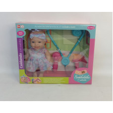 MU?ECA BAMBOLINA CUIDADOS CON ACCESORIOS MEDICOS 32X26CM BAO743