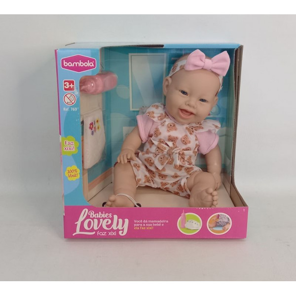 LOVELY BABIES CON ACCESORIOS 26X27CM BAO769