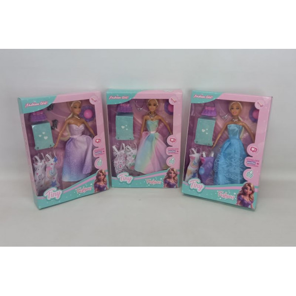 MU?ECA TINY FANTASY CON ACCESORIOS 33X23CM 53391
