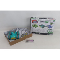 AUTO STUNT RADIO CONTROL CON LUCES CARGA USB 36X27CM 55620