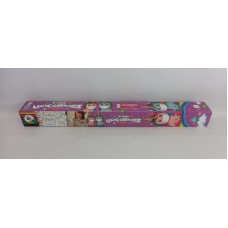 LAMINAS PARA COLOREAR Y COLGAR X2 + 6 LAPICES UNICORNIO - UNIESCO