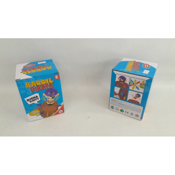 JUEGO MESA BARRIL PIRATA 10X10X13 55994