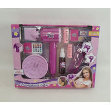 SECADOR PELO CON ACCESORIOS PILA  34X26 55677