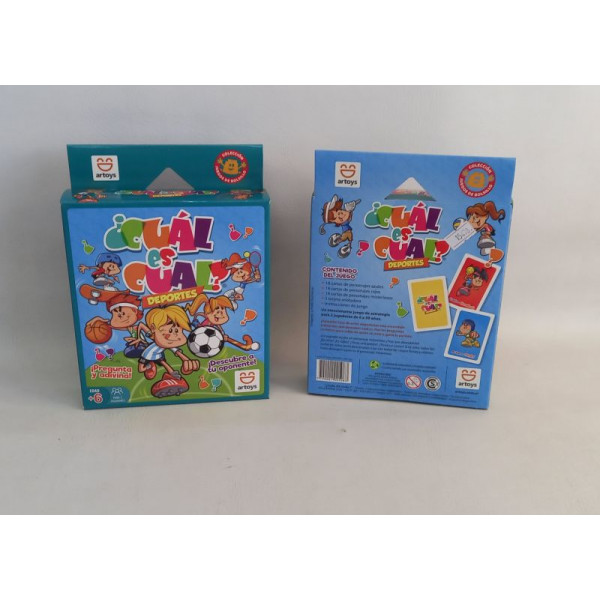 JUEGO MESA CON CARTAS ?CUAL ES CUAL? 508