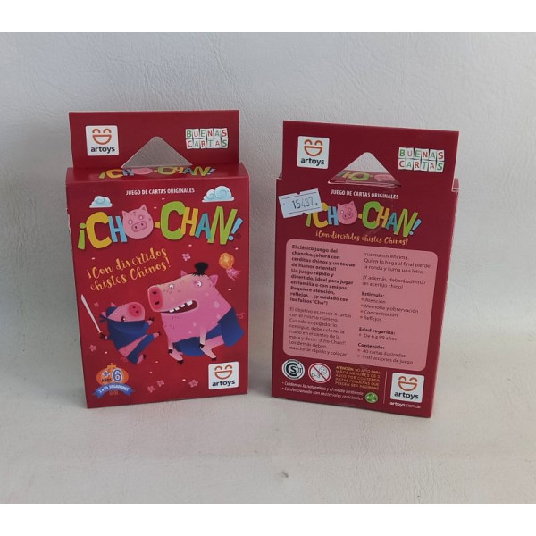 JUEGO CARTAS CHOCHAN 1013