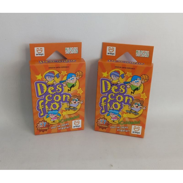 JUEGO CARTAS DESCONFIO 1009