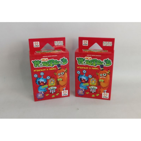 JUEGO CARTAS PICA MOUNSTRUOS 1006