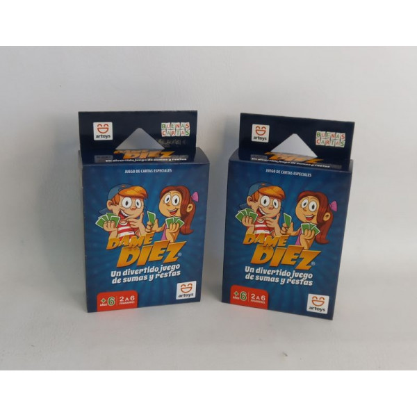 JUEGO DE CARTAS DAME DIEZ 1001