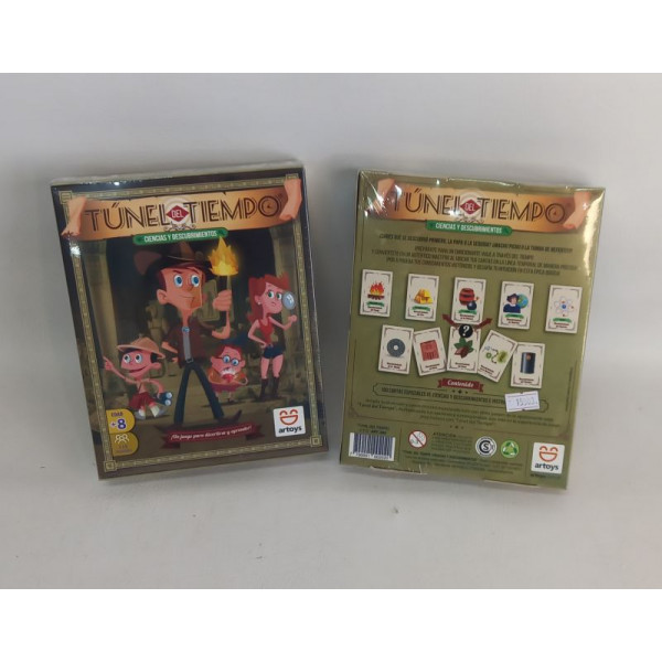 JUEGO TUNEL DEL TIEMPO CIENCIA Y DESCUBRIMIENTO 202