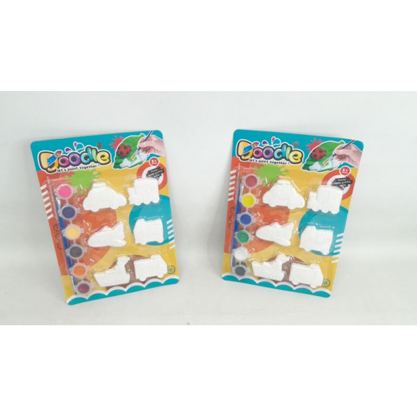 FIGURAS SURTIDAS YESO X6PARA PINTAR 25X20 515501
