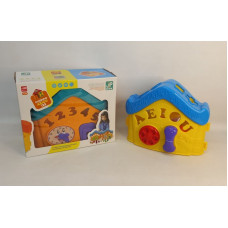 CASITA DIDACTICA A-E-I-O-U 123 34X27X16CM JPO304