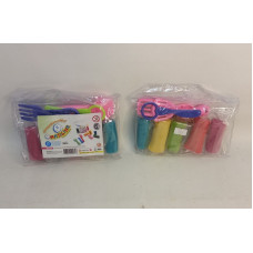 MASAS PARA MODELAR SET X5 STICK + ACCESORIOS DE COCINA 200GR 41