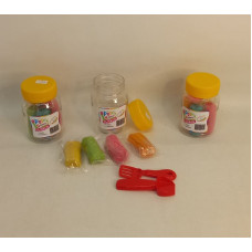 MASAS PARA MODELAR POTE X4 COLORES CLAROS + ACCESORIOS 12X7CM 32