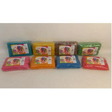 MASA PARA MODELAR BOLSA X 1KG 8 COLORES ART100