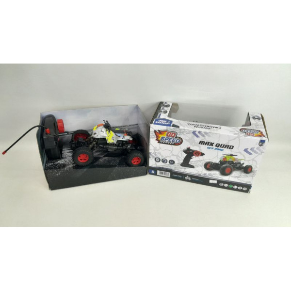 CUATRICICLO SUPER CON CONTROL REMOTO 32X15X20CM 55605