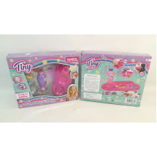 SET APLICAADOR DE JOYAS Y BRILLOS PARA PELO TINY 28X23X6CM 55569