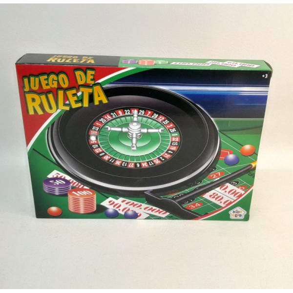 JUEGO DE LA RULETA 26X19X4CM 54873