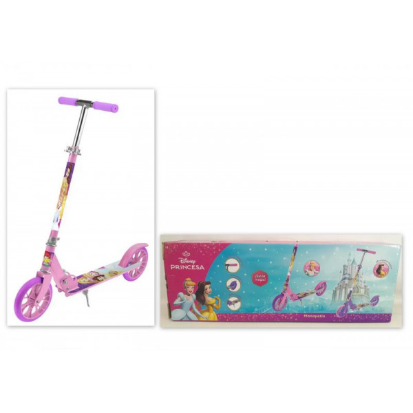 MONOPATIN PLEGABLE ALUMINIO DISNEY PRINCESS 98X88X30CM 12267