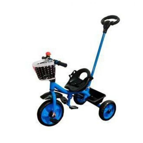 TRICICLO CON MANIJA DIRECCIONAL VARON 90X70X52CM 56193