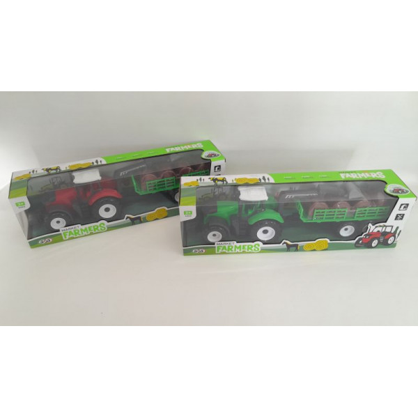 TRACTOR CON ACOPLADO 50X15CM 0674