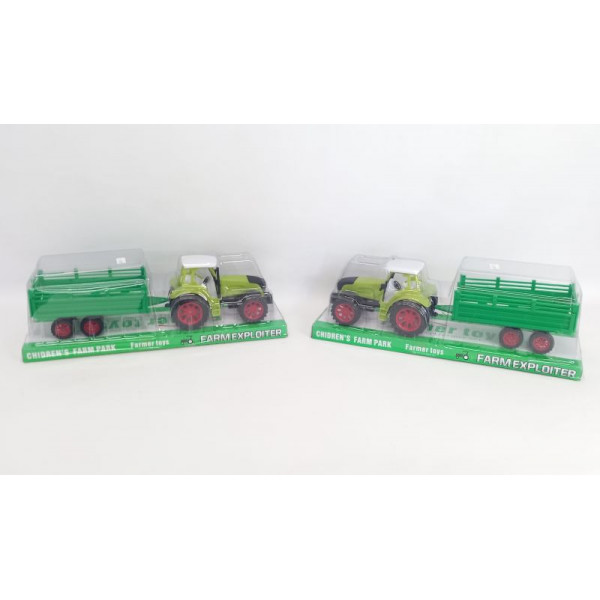 TRACTOR ACOPLADO 33X12cm 488261