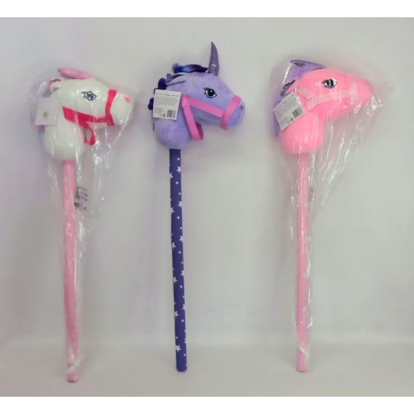 UNICORNIO CON PALO Y SONIDO 80cm TW-2202