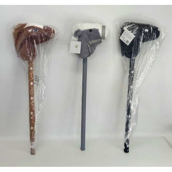 CABALLO CON PALO Y SONIDO 80cm TW-2201