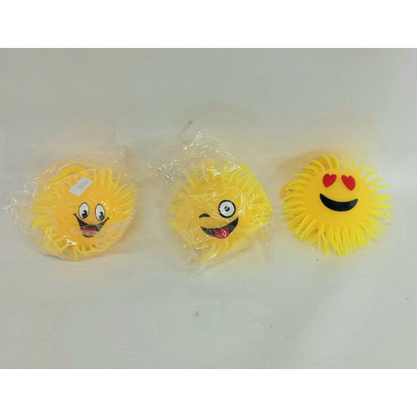 SQUISHY PELOTA CARITA AMARILLA 107